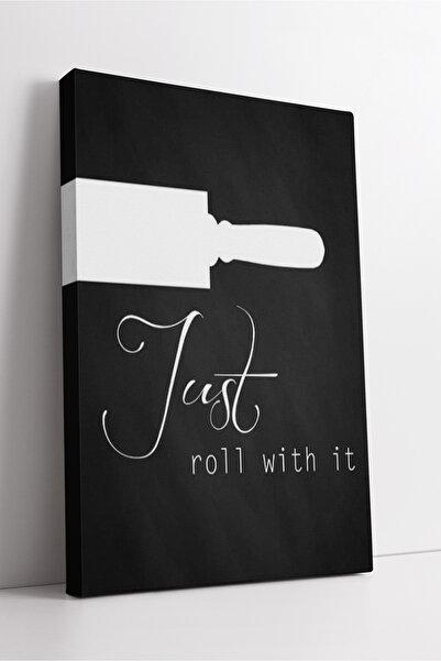 KOSS Dijital Just Roll With It, cu siluetă de role în mișcare, fundal negru, ...