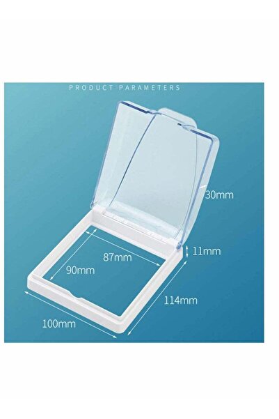 Generic Wall Switch Waterproof Cover Box - Universal Plug Socket Flip Cap