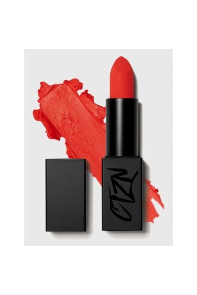 CTZN Lipstick, Code Red, Coral, Waterproof, 3.5g