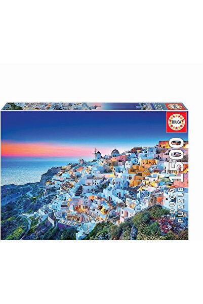 EDUCA Santorini 1500-Piece Jigsaw Puzzle with Puzzle Glue - 33.5 x 23.5 in - Ages 14+