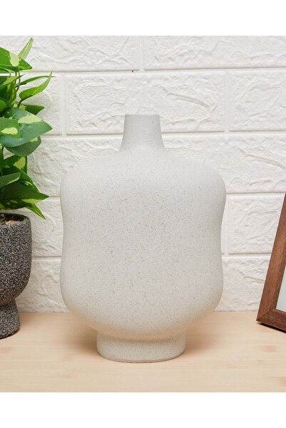 REDTAG Beige Gaia Face Vase
