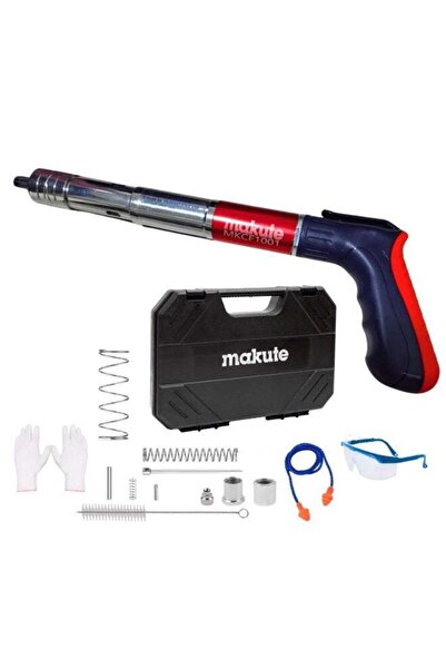 MAKUTE مسدس مسامير صغير يدوي بقطر بوصة واحدة مع حقيبة وقفازات (MKCF1001)