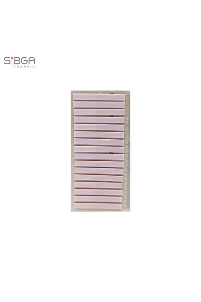 sibga tasarım Svetlo roza tanka traka 320 listova Prozirne boje Postit Post-i...