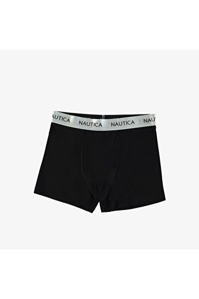 Nautica Men's Black 3-Pack Boxers
