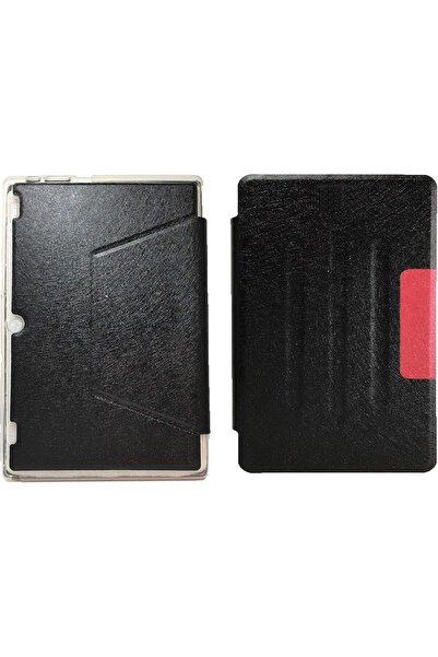 Other PU leather folio case and stand for Lenovo Tab 2 A10-30 10.1" (Black & Red)