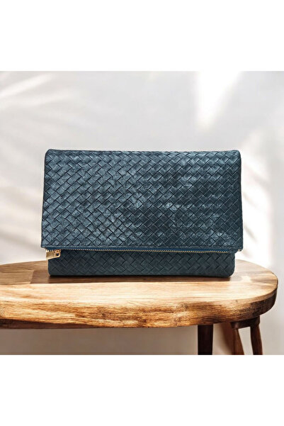Butik Örgü Portföy El ve Omuz Çantası