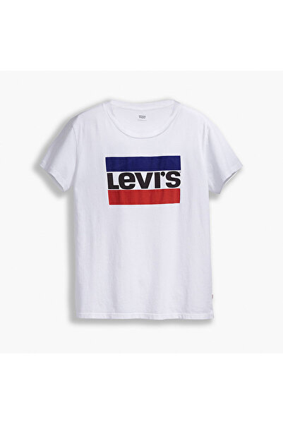 Levi's The Perfect Women's White Round Neck T-Shirt