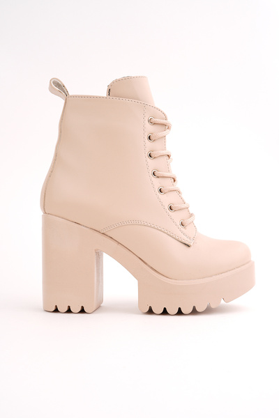 Madam Tarz Μπότες με κορδόνια Efsane 546