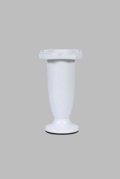 MH MiniHediye Adjustable Cabinet Furniture Seat Sofa Coffee Table Leg 10 cm Plastic White Legs