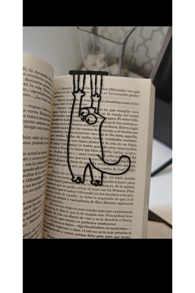 shop Genel Markalar Sevimli Kedi Kitap Ayracı- Dekoratif Kitap tutucu 3 adet