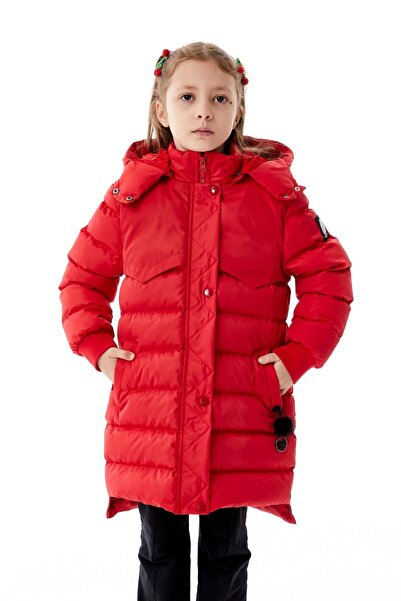 Benittokids Girl's Hooded Winter Puffer Coat 51356