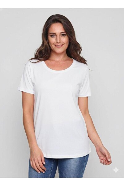 Zer Otantik White T-Shirt Short Sleeve White