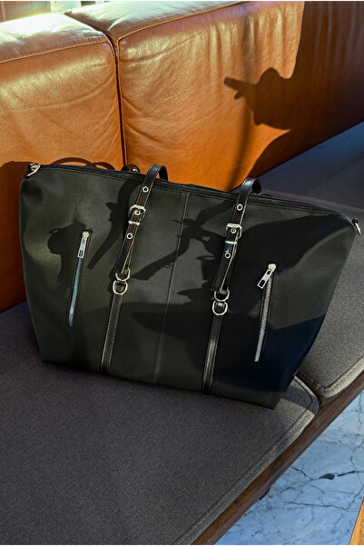 Mupa Shoes Women's Hand and Shoulder Bag BLACK