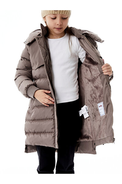 Benittokids Girl's Hooded Winter Puffer Coat 51356