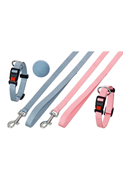 Karlie 1592711736 Puppy Dogs Collar and Leash (151127) Set Blue