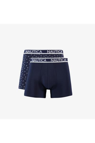 Nautica Men's Navy Blue 2-Piece Boxers