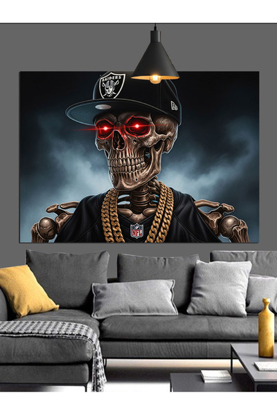 KanvasSepeti Red Eyed Viper Pictură în ulei de înaltă calitate texturat Canva...