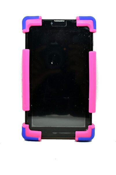 Generic Silicone Shockproof Case for 7–8 inch Tablet (Pink)