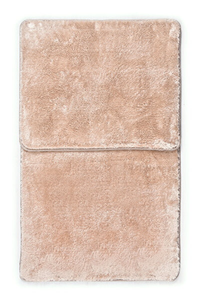 dekozer 2-Piece Plush Bath Mat Set 60X100 + 50X60 cm – Non-Slip Latex Base, Soft Surface, Washable