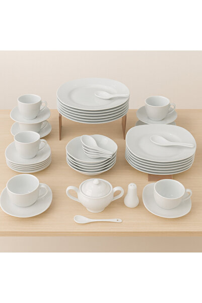 Dania ✨ Luxurious dinnerware set for 6 people – 47 pieces that add a touch of luxury to your table ✨