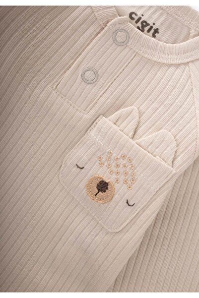 Cigit Zıbın Suit 0-3 Years Old A. Beige