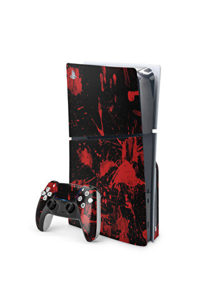 ACME LABS Skin Sticker PlayStation 5 Gaming Console Cover Wrap- Blood Bath
