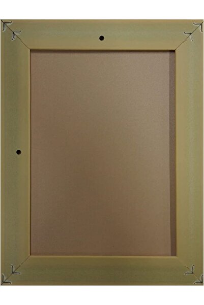 Generic Simple Wooden Picture Frame Brown 21.5x16.5cm