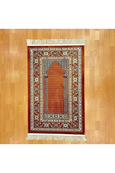 MEVLANA BAZAAR Lalezar Motifli Yünlü Seccade