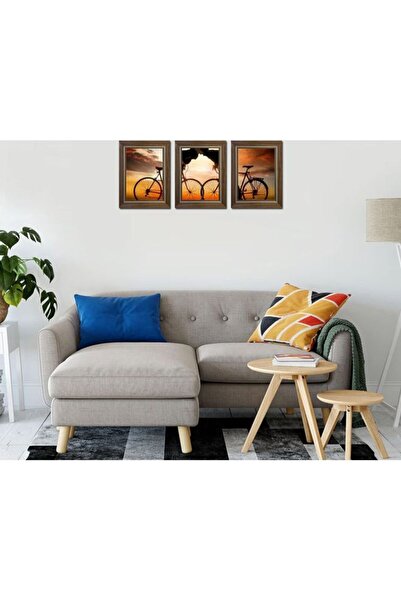 Generic Simple Wooden Picture Frame Brown 21.5x16.5cm