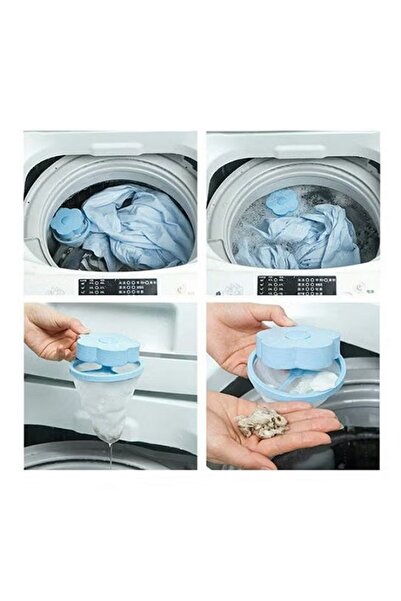 Generic Lint and hair removal filter for washing machines, multi-colored, 10*9cm