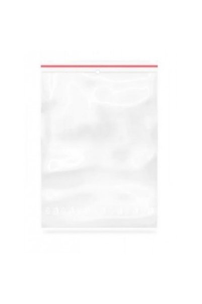 DİVERS Pungă cu fermoar, 15 x 20 cm, plastic transparent, set 100 buc.