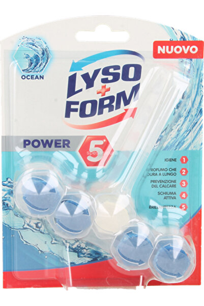 Lysoform Detergent pastile toaleta Power 5 Ocean 55 g