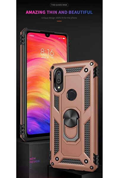 Other جراب مقاوم للصدمات مع حامل حلقي دوار 360 درجة لهاتف Xiaomi Redmi Note 7...