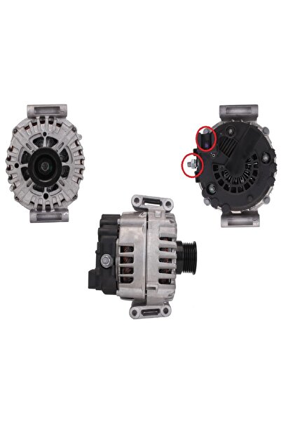 VALEO -VALEO 250A 4KULAK SABİT KASNAK ALTERNATÖR ŞARJ DİNAMOSU MERCEDES SPRİN...