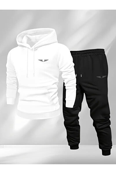 bellanova Full Outfit Set for Men: Hooded Sweatshirt, Stylish Jacket,