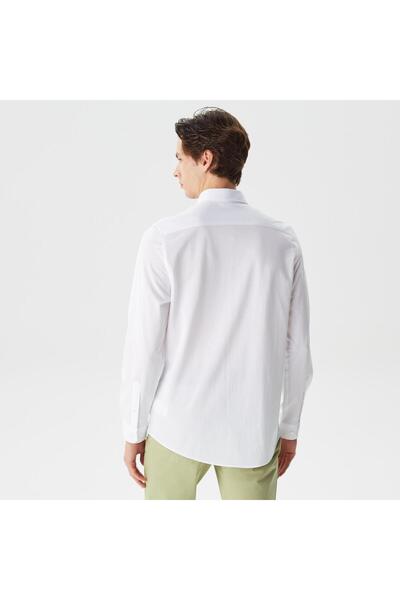 Nautica Men's White Slim Fit Shirt