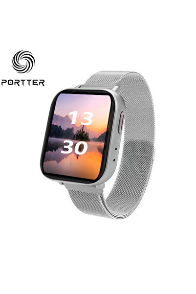 PORTTER Smart Watch, SmartWatch Portter® BSW036, Bluetooth 5.3, Water/dust resistant: IP67
