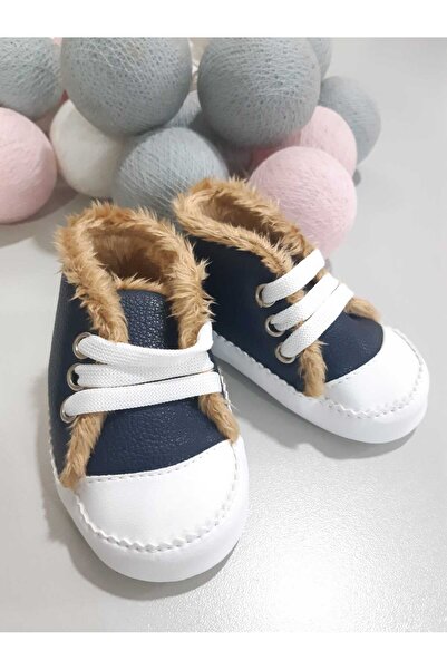 Sönmez Baby İÇİ TÜYLÜ ÖZEL SERİ KIŞLIK BEBE EV BOTU AYAKKABI