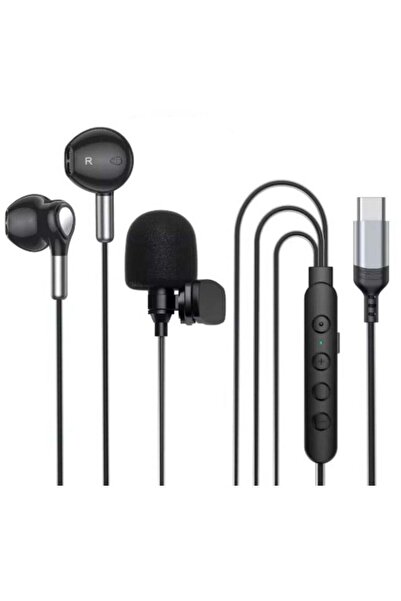 Sarafox سماعة KARAOKE GM21 تايب-سي مع مايك احترافي وتغيير أصوات، متوافقة مع جميع الأجهزة والايباد تايب سي