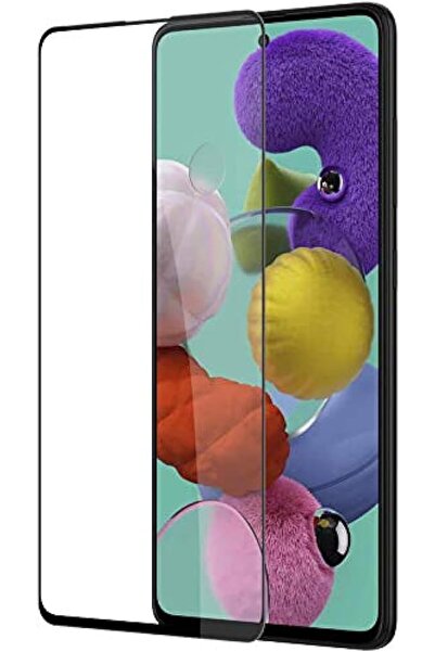 Other واقي شاشة 5D لهاتف سامسونج A71 - أسود