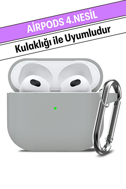 WANNA PROTECT High quality silicone earphone case with hook shock absorption velvet inside compatible for airpods 4th generation