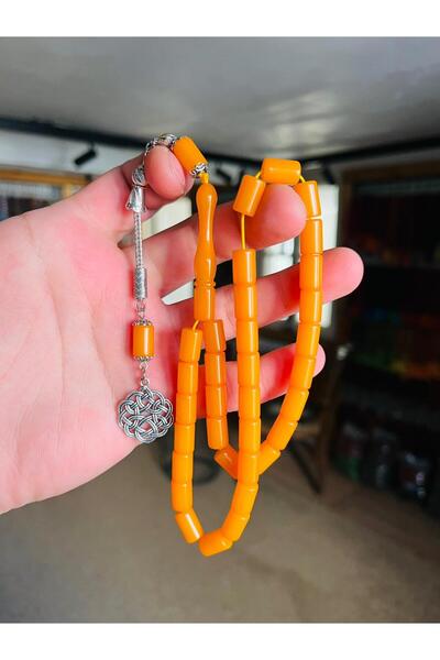 TTS TÜRK TESBİH SANATI Cut Model Amber Rosary