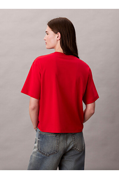 Calvin Klein Embroidered Logo Graphic Classic T-Shirt