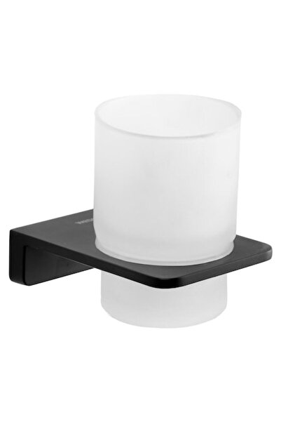 Maison Mex Cup holder, SUNRISE, L.7.8 l.10.4 H.9.5 cm, matte black