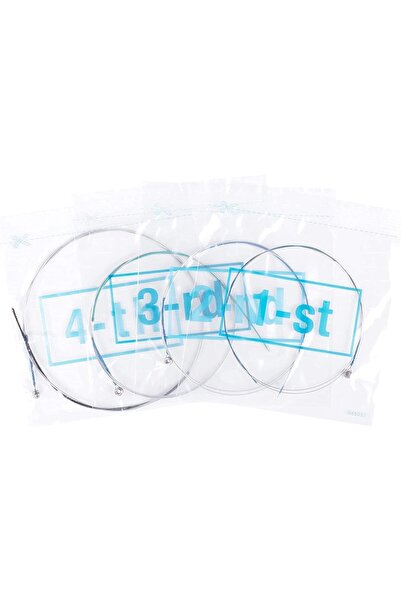 Alice 3-Pack Full Set A703 Stainless Steel Core Cupronickel 4/4 Violin Strings (E A D G)