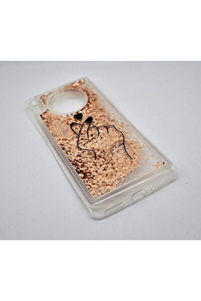 Generic Transparent Silky Silicone Gel & TPE Shockproof Case for Huawei Mate 30 Pro (Gold 02) -