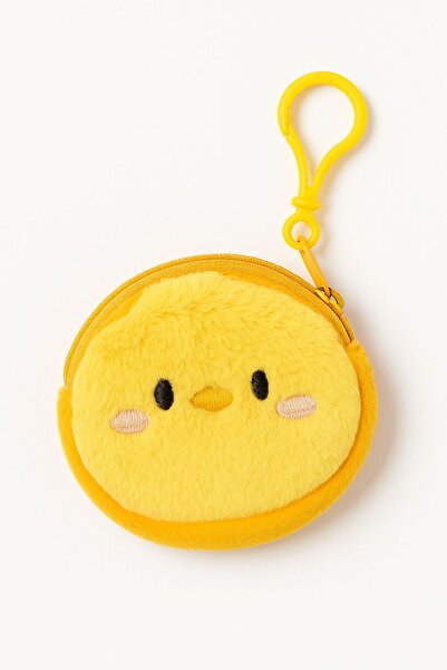 LEVİNA Sevimli Panda Peluş Cüzdan Makyaj Bozuk Para Çantası Anahtarlık Çanta ...