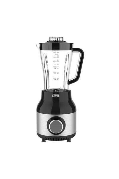 WINNINGSTAR Winning Star Food Processor, 1.8L Capacity, 600W, Black/Silver, S...