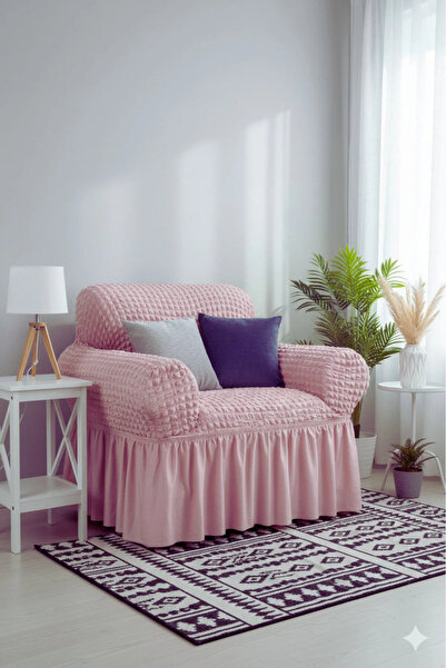 EJMEL Bürümcük Sofa Cover, Armchair Cover Single Seat Full Covering with Flex...
