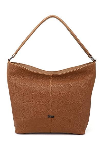 GÖNDERİ(R) Women's Tan Hand and Shoulder Bag